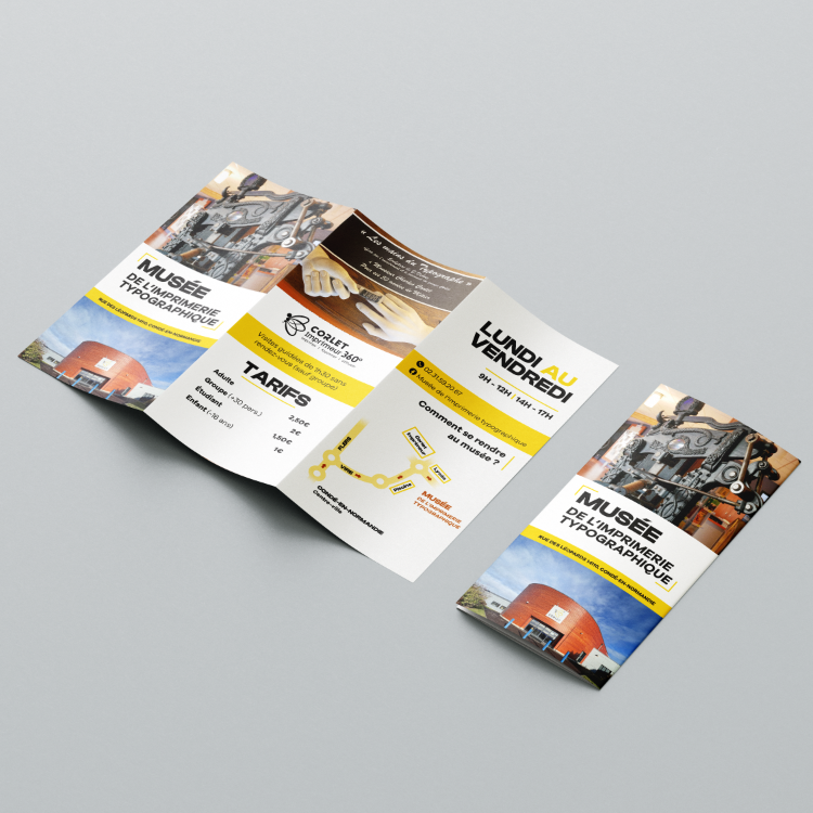 Brochure du musée Corlet