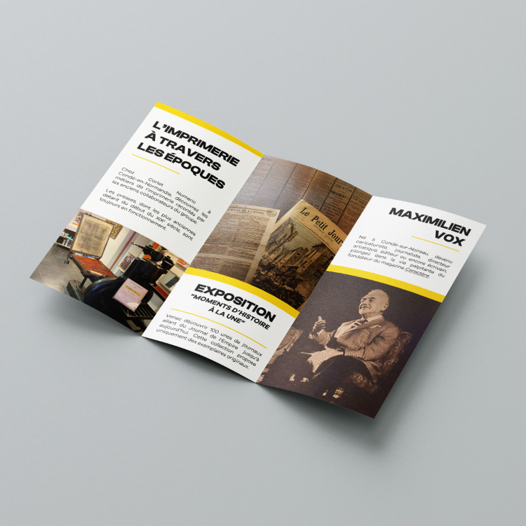 Brochure du musée Corlet